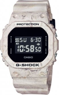 Casio G-Shock DW-5600WM-5DR Silikon / Siyah / Krem Kol Saati kullananlar yorumlar